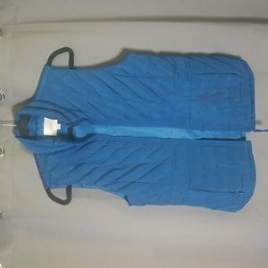 💲Ann Taylor loft Blue puffer vest sz. xs